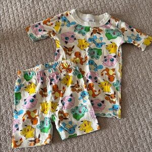 Hanna Andersson Pokémon Short Pajamas